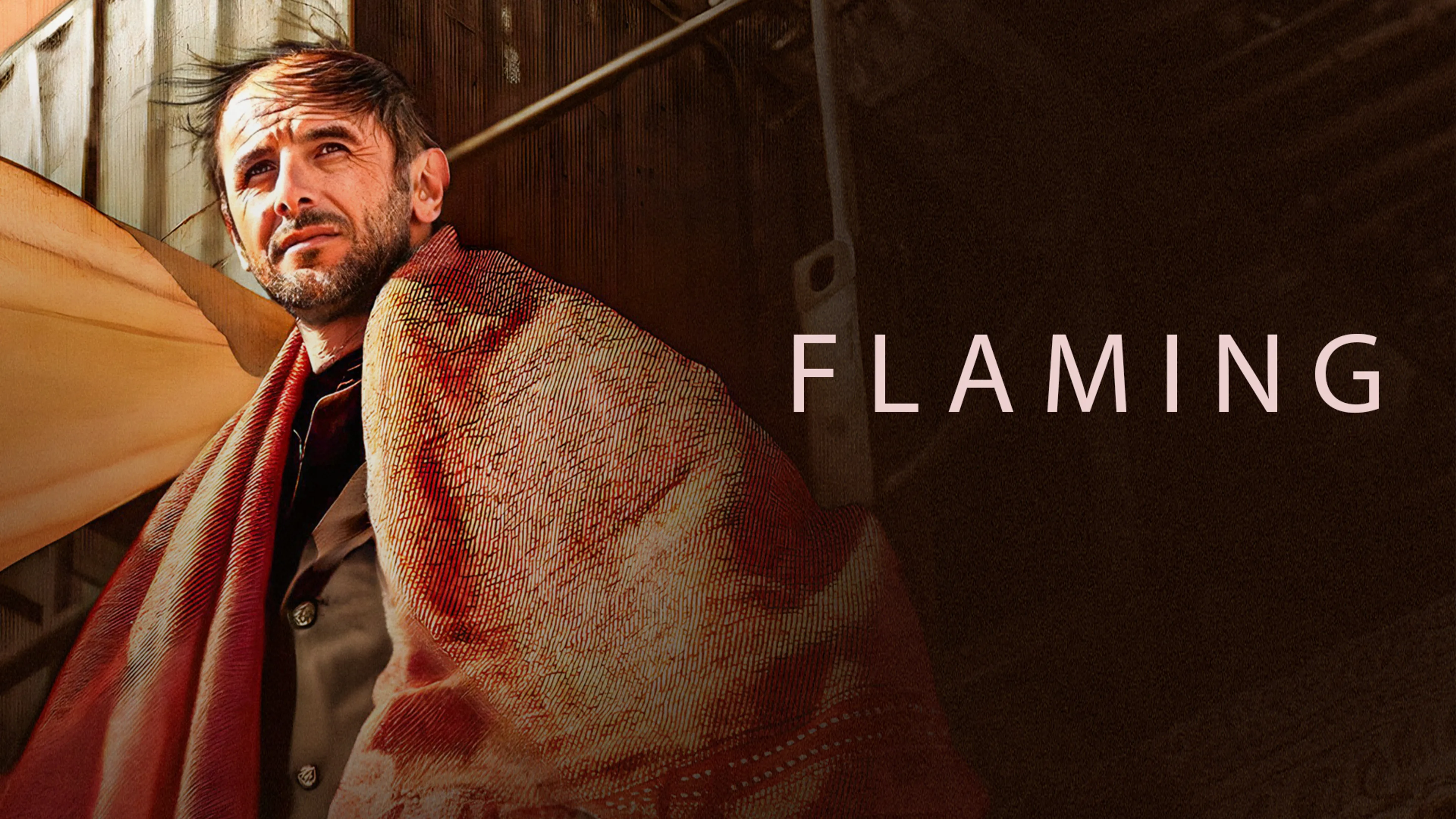 Flaming poster